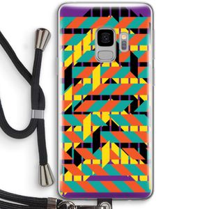 Skew Bee 2: Samsung Galaxy S9 Transparant Hoesje met koord