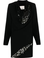 ISABEL MARANT robe Lazeli à sequins - Noir