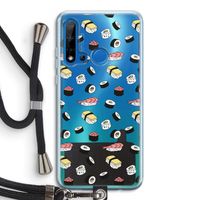 Sushi time: Huawei P20 Lite (2019) Transparant Hoesje met koord