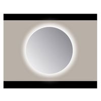 Spiegel Rond Sanicare Q 65 cm Ambi Cold White LED PP Geslepen (Met Sensor) - thumbnail