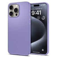 iPhone 15 Pro Spigen Thin Fit Hybride Hoesje - Paars