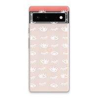 Eye pattern #3: Google Pixel 6 Transparant Hoesje