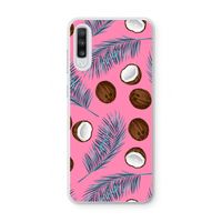Kokosnoot roze: Samsung Galaxy A70 Transparant Hoesje