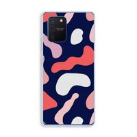 Memphis Shapes Pink: Samsung Galaxy Note 10 Lite Transparant Hoesje