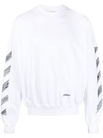 Off-White sweat à imprimé Scribble Diag - Blanc