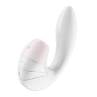 Satisfyer - Insertable Double Air Pulse Vibrator Supernova - White