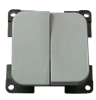 Presto Dubbele Wipschakelaar S-10.000