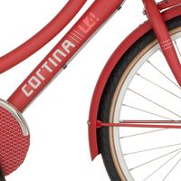 Cortina Spatbord voor 26 U4 true red matt - thumbnail