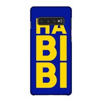 Habibi Blue: Samsung Galaxy S10 4G Volledig Geprint Hoesje