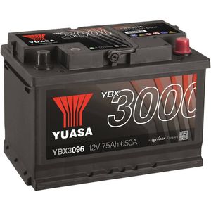 Yuasa SMF YBX3096 Autoaccu 75 Ah Pooltype: T1