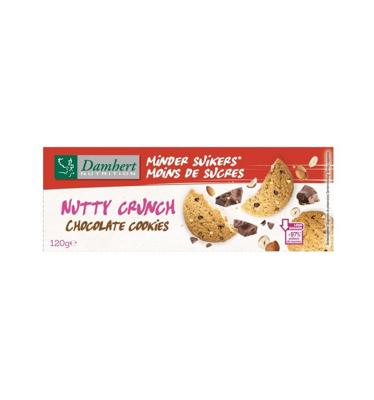Nutty crunch chocolate cookies