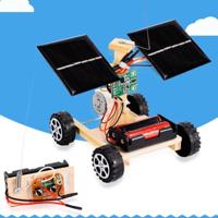 DIY Mini houten auto draadloze afstandsbediening voertuigmodel Kids speelgoed