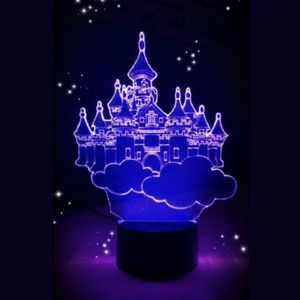 3D LED LAMP - LUCHTKASTEEL - Ontwerp-zelf.nl