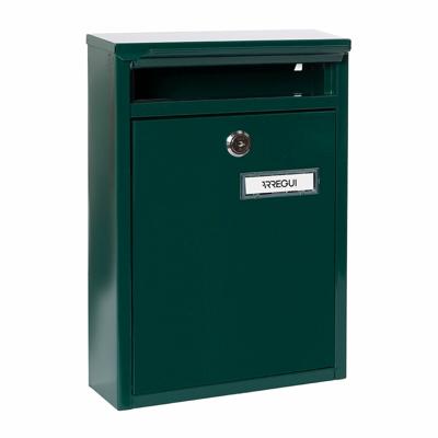 Brievenbus Arregui Groen Staal 22 X 8 X 32 cm Brievenbus Arregui Groen Staal 22 X 8 X 32 cm