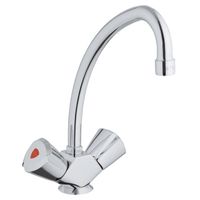 GROHE Costa Trend Keukenkraan - hoog - chroom 31072000 - thumbnail