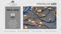 Kerstverlichting buiten 40 lampjes warm wit - Annas collection