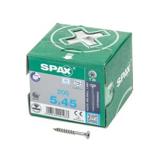 Spax pk t20 rvs dd 5,0x45(200)