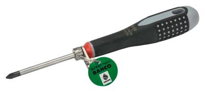Bahco Schroevendraaier ERGO™ | met veiligheidsring | geïsoleerd | VDE | driecomponentengreep | smal blad | Phillips | PH2 - TAHBE-8620L