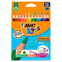 BIC Kids Evolution Triangle Meerkleurig 12 stuk(s) - thumbnail