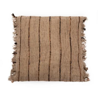 De Oh My Gee Kussenhoes - Beige Zwart - 60x60