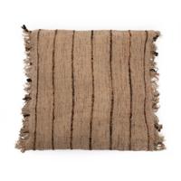 De Oh My Gee Kussenhoes - Beige Zwart - 60x60