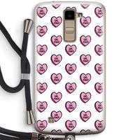 GIRL POWER: LG K10 (2016) Transparant Hoesje met koord