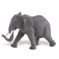 Plastic speelgoed figuur Afrikaanse olifant 16 cm   - - thumbnail