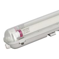 25x LED TL armatuur 150cm dubbel - T8 (G13) - 60W 10500 lumen (175lm/W) - 4000K neutraal wit(840) - Koppelbaar - Flikkervrij - IP65 waterdicht