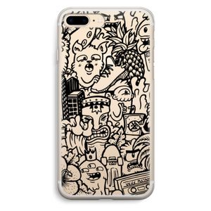 Vexx Black Mixtape: iPhone 7 Plus Transparant Hoesje