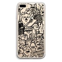 Vexx Black Mixtape: iPhone 7 Plus Transparant Hoesje