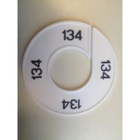 Maatring wit/zwart 134