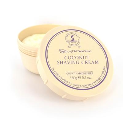 Taylor of Old Bond Street Shaving Cream Coconut Bowl 150gr