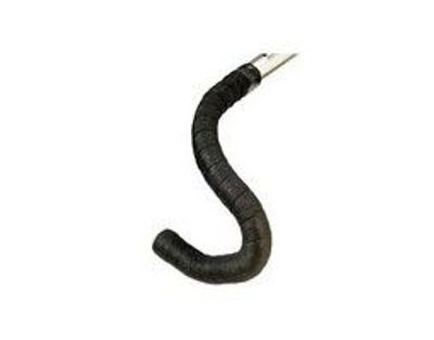 Tecora  e stuurlint confort naturel, ø2,5x30mm, 1.8m, zwart