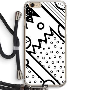 Pop Art #4: iPhone 6 / 6S Transparant Hoesje met koord