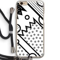 Pop Art #4: iPhone 6 / 6S Transparant Hoesje met koord