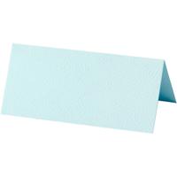Creativ Company Naamkaarten, afm 9x4 cm, 220 gr, lichtblauw, 20 stuk/ 1 doos