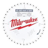 Milwaukee cirkelzaagblad - CSB P W 165x15,87x1.6 - 40tands ATB