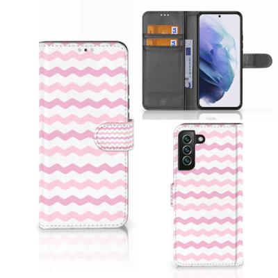 Samsung Galaxy S22 Plus | Telefoon Hoesje | Waves Roze