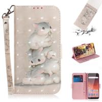3D gekleurde tekening eekhoorns patroon horizontale Flip lederen case voor Nokia 1 Plus met houder & card slots & portemonnee 3D gekleurde tekening eekhoorns patroon horizontale Flip lederen case voor Nokia 1 Plus met houder & card slots & portemonnee