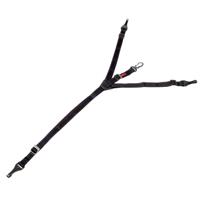 KONG Autoveiligheidsgordel Ultimate Safety Tether, zwart-rood KONG Autoveiligheidsgordel Ultimate Safety Tether, zwart-rood