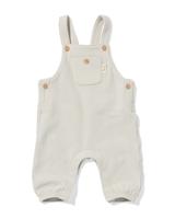 HEMA Newborn meegroei tuinbroek sweatstof lichtgroen (lichtgroen)