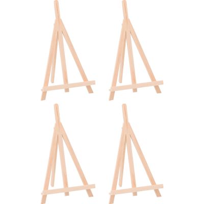 6x Mini ezels/schildersezels 14 x 27 cm