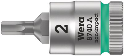 Wera 8740 A Binnenzeskant Zyklop Bitdop met 1/4"-aandrijving, 7/64" - 1 stuk(s) - 05003382001