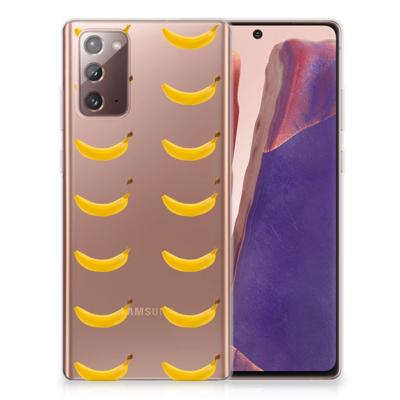 Samsung Note 20 | Siliconen Case | Banana