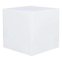 LUMISKY - Lichtgevende kubuskruk draadloos LED - veelkleurig dimbaar CARRY - 40cm met afstandsbediening en inductievoet