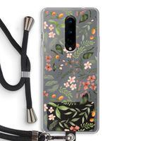 Sweet little flowers: OnePlus 8 Transparant Hoesje met koord