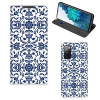 Samsung Galaxy S20 FE Smart Cover Flower Blue