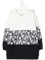 Moncler Enfant robe à capuche - Blanc
