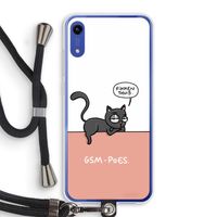 GSM poes: Honor Play 8A Transparant Hoesje met koord