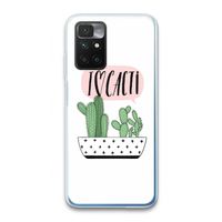 I love cacti: Xiaomi Redmi 10 Transparant Hoesje